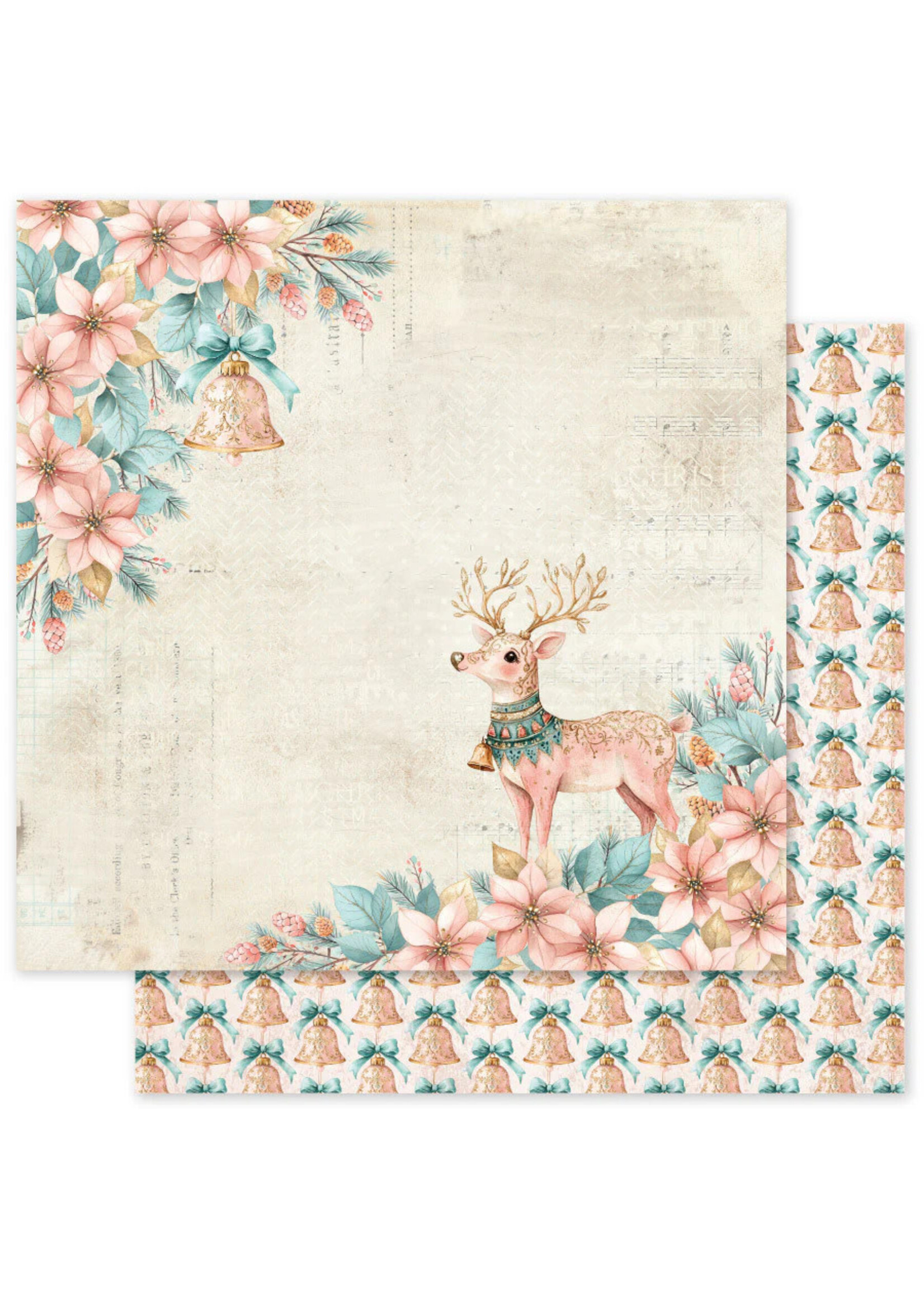 Paper Rose Paper Rose 12x12 Fairytale Christmas, B