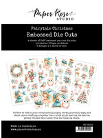 Paper Rose Paper Rose Embossed Die Cuts, Fairytale Christmas