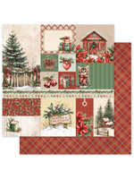 Paper Rose Paper Rose 12x12 Christmas Tree Farm, A