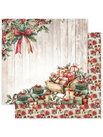 Paper Rose Paper Rose 12x12 Christmas Tree Farm, C