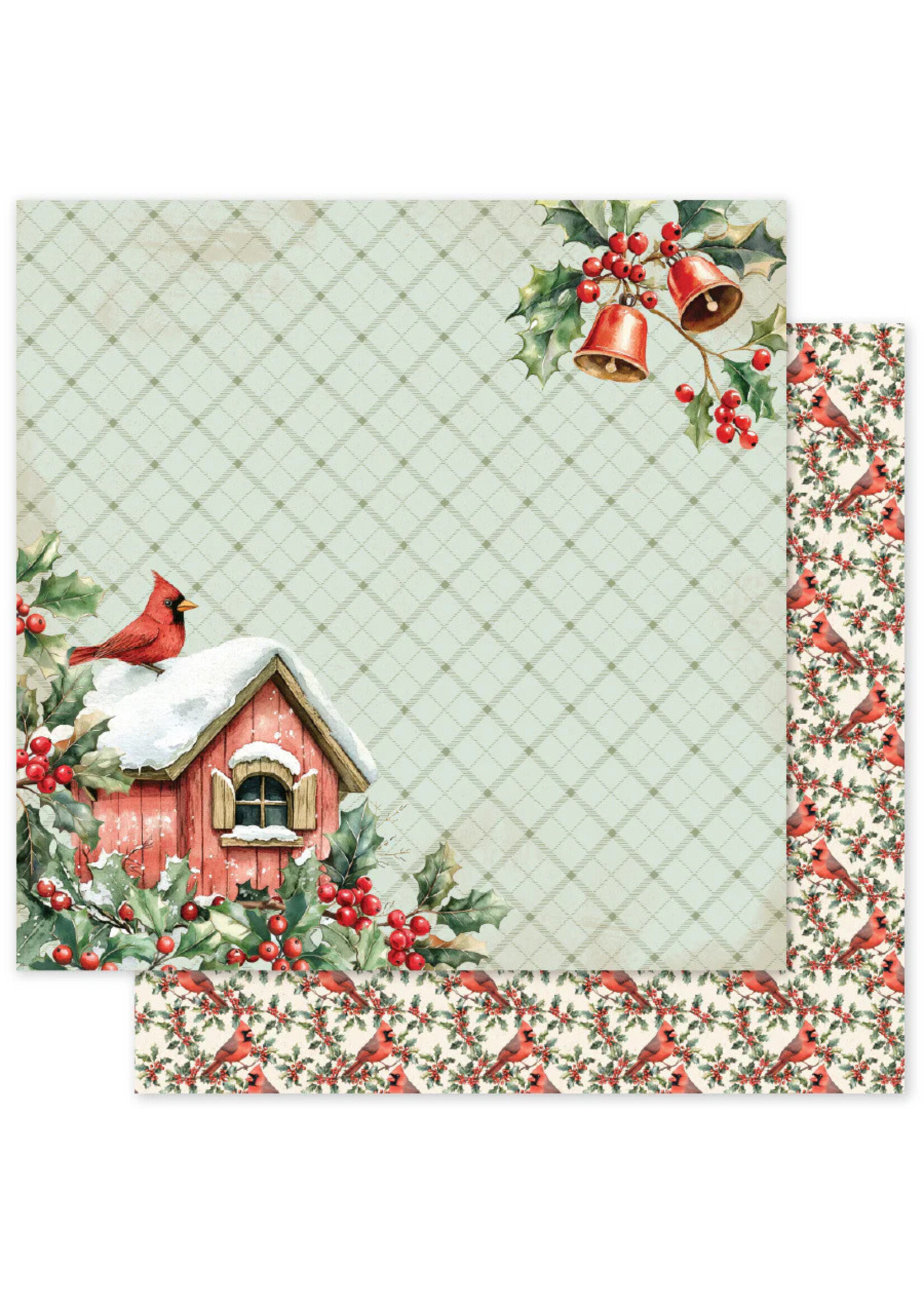Paper Rose Paper Rose 12x12 Christmas Tree Farm, E