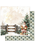 Paper Rose Paper Rose 12x12 Christmas Tree Farm, F