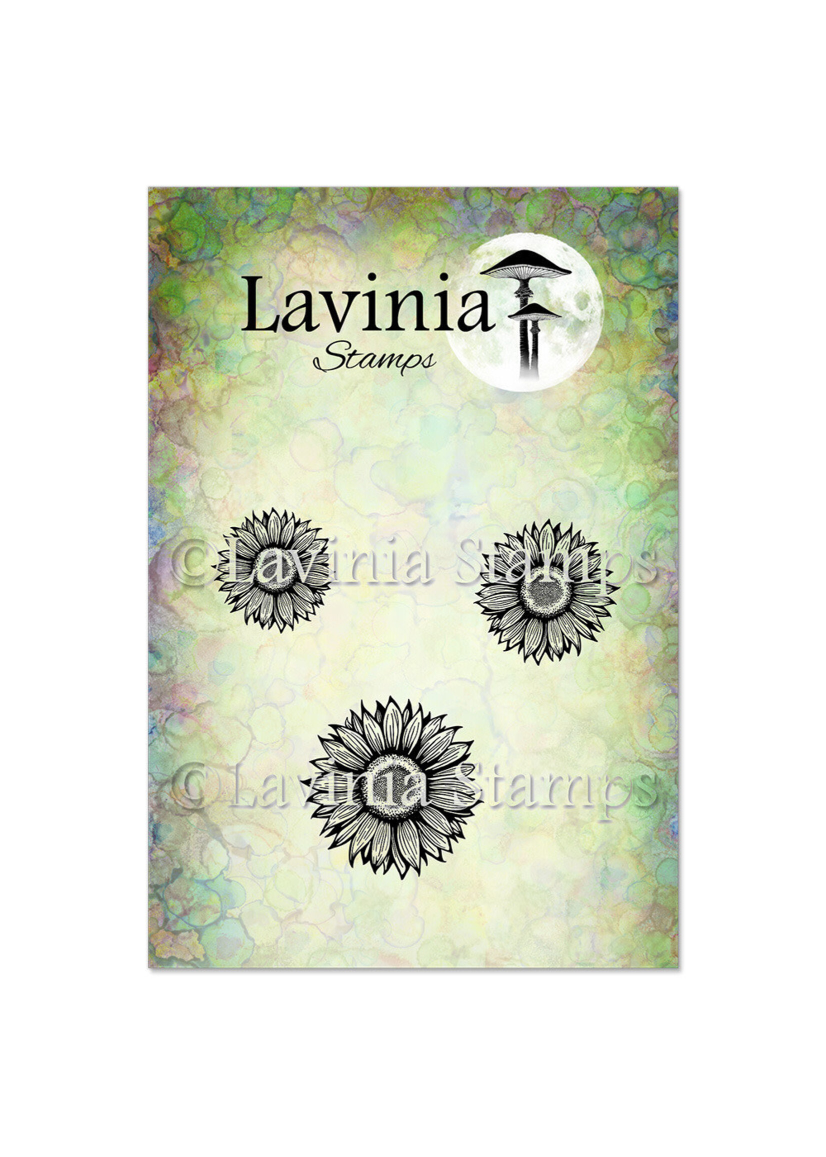 Lavinia Lavinia Stamp, LAV993 Sunflower Heads