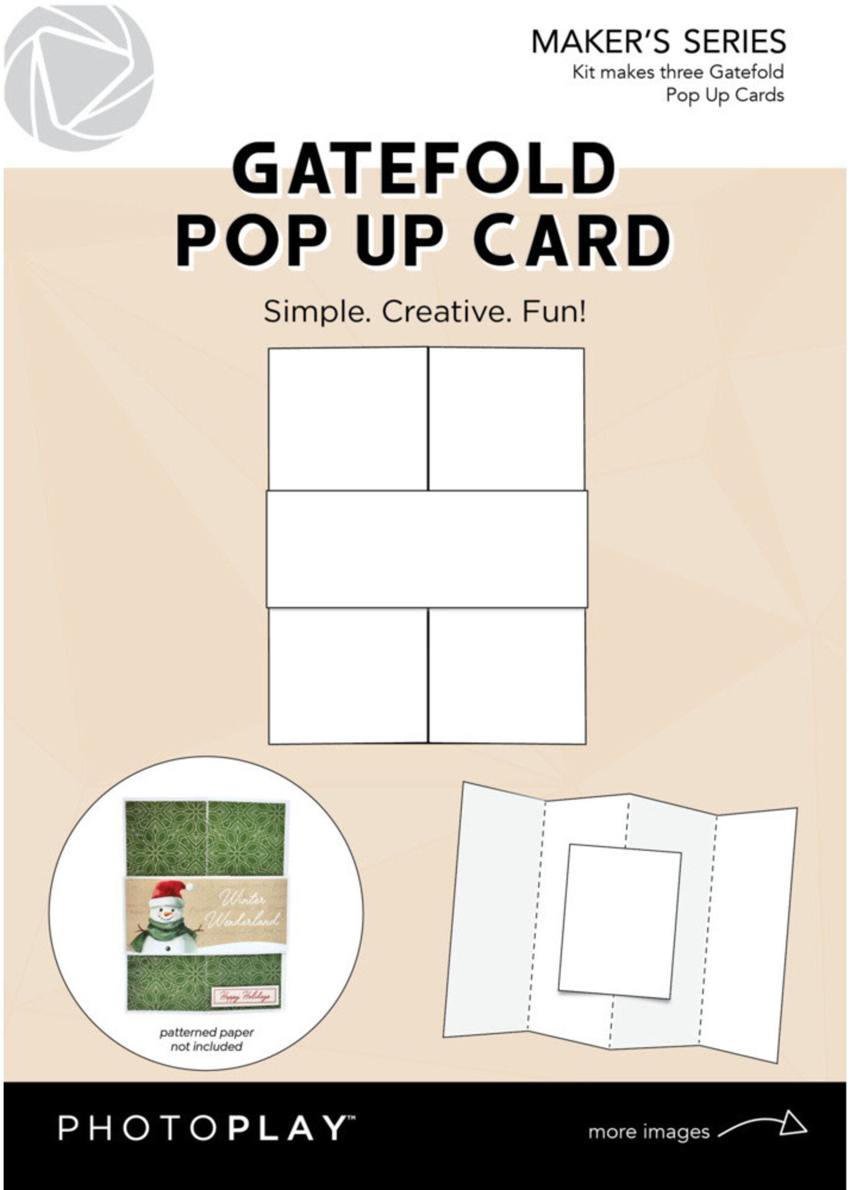 PhotoPlay PhotoPlay Maker's Series Card, Gatefold A2 Pop-Up (6)