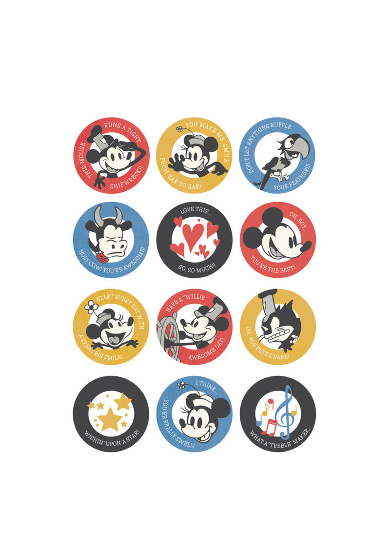 Simple Stories Sticker Book, Say Cheese Classic Mouse