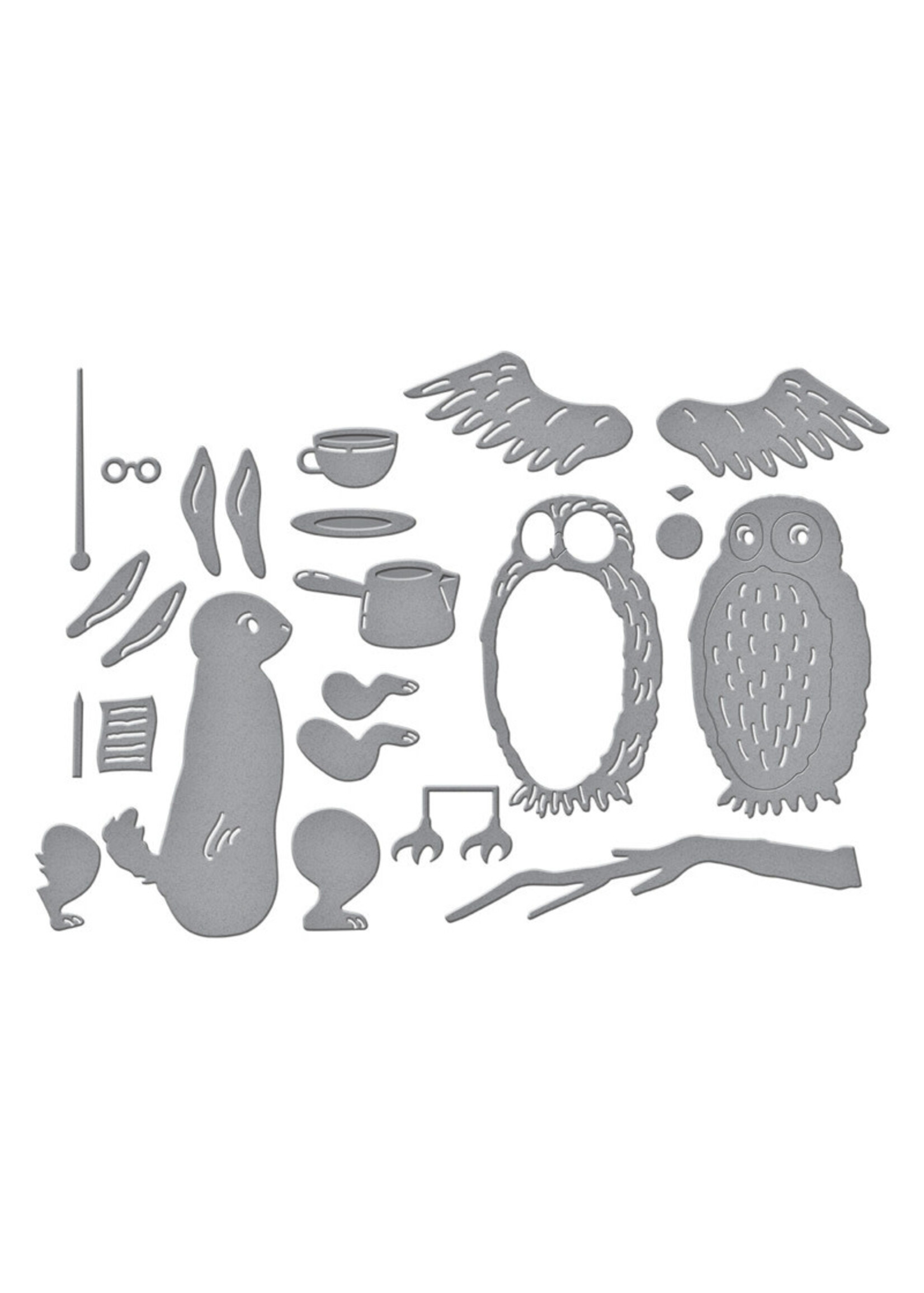 Spellbinders Spellbinders Die, Rabbit & Owl