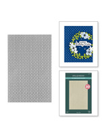 Spellbinders Spellbinders 3D Embossing Folder, Linen