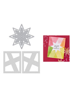 Spellbinders Hero Arts Die & Stencil Bundle, Very Merry Star