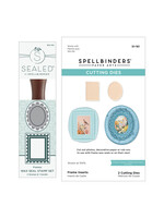 Spellbinders Spellbinders Stamp & Die, 2 Pack Frames Wax Seal