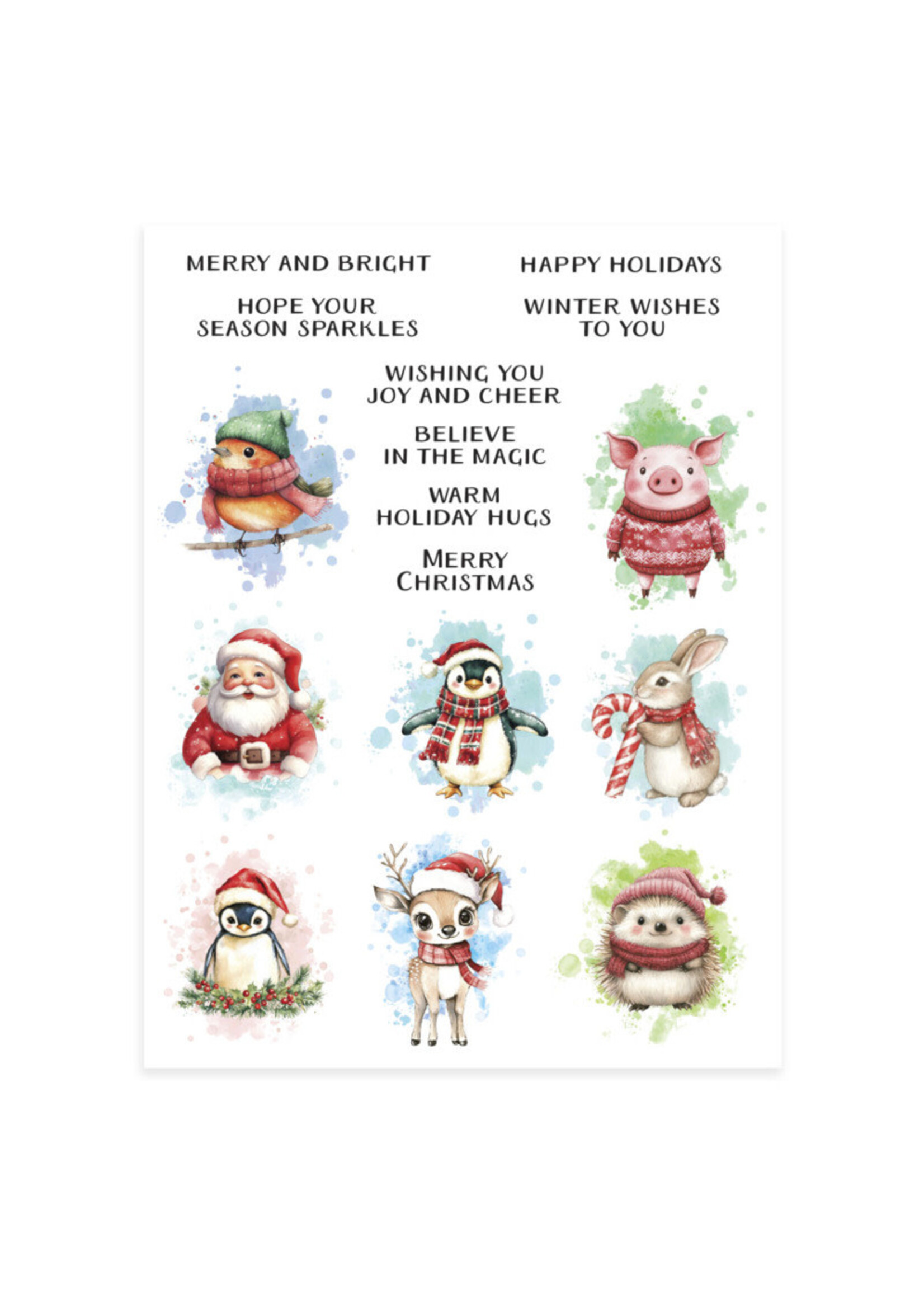 Spellbinders Spellbinders Rub-Ons, Holiday Magic