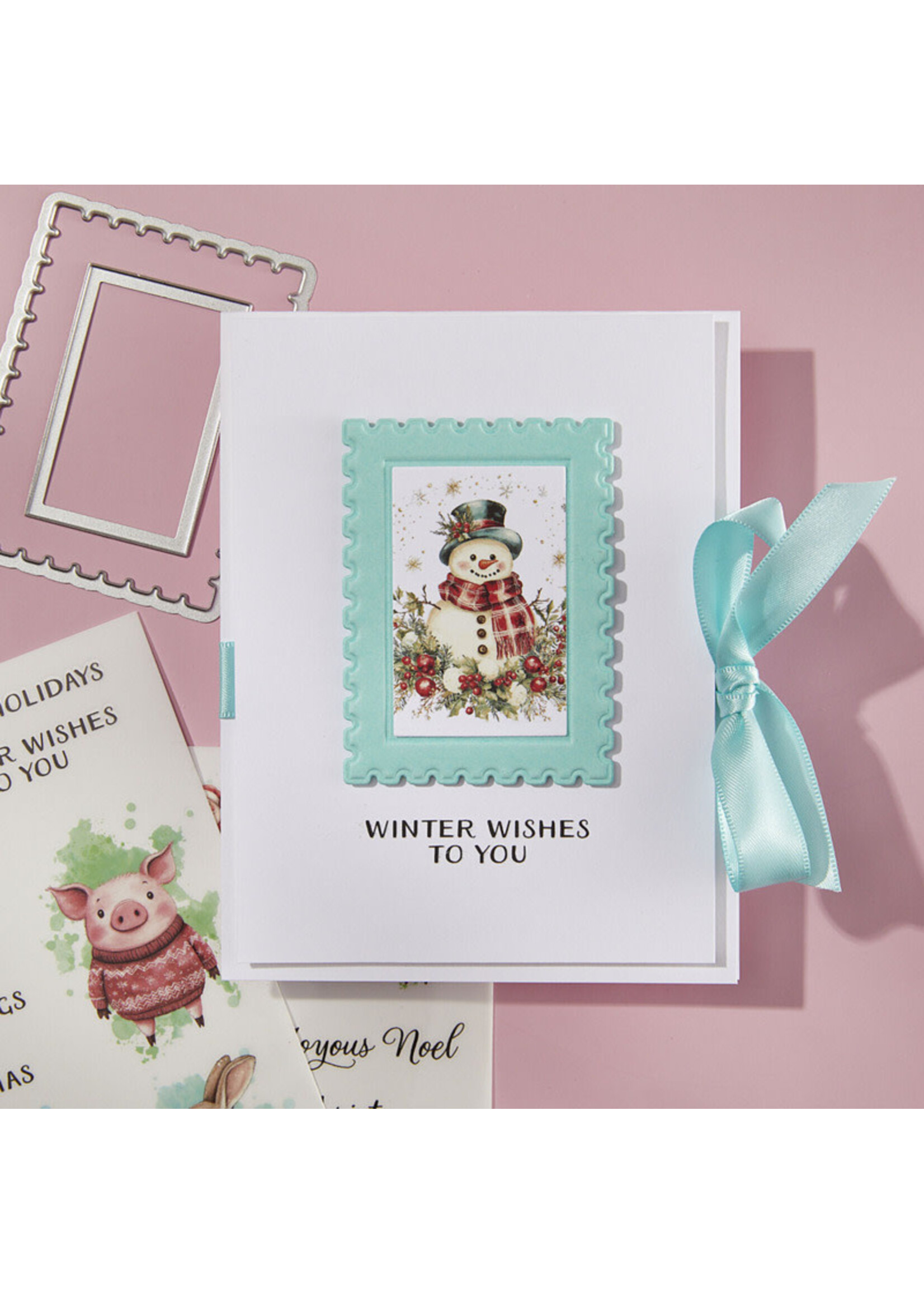 Spellbinders Spellbinders 3D Emboss & Cut Folder, Postage Stamps