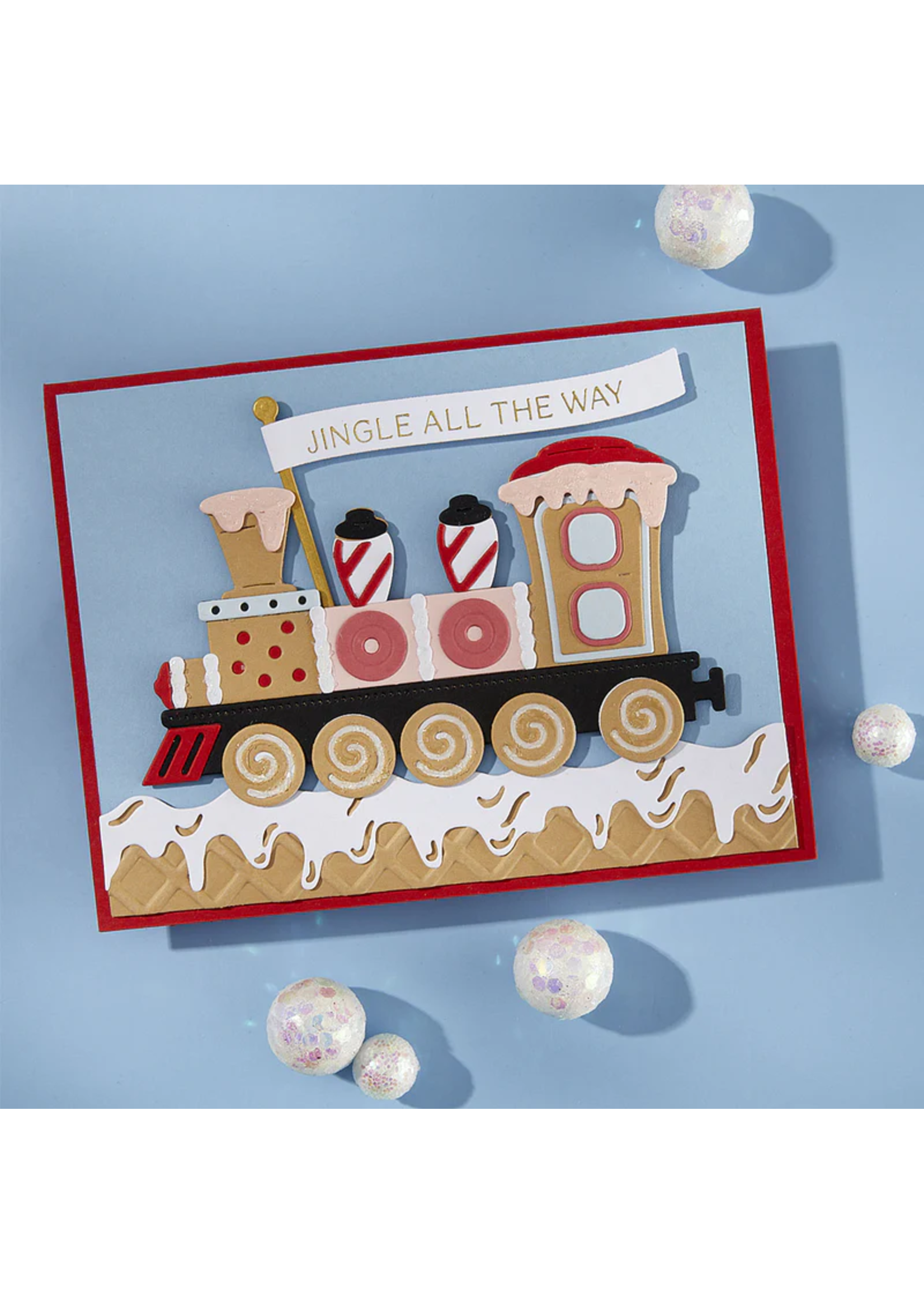 Spellbinders Spellbinders Die, Gingerbread Train