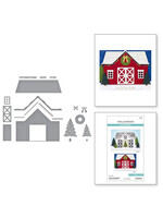 Spellbinders Spellbinders Die, Country Christmas Barn