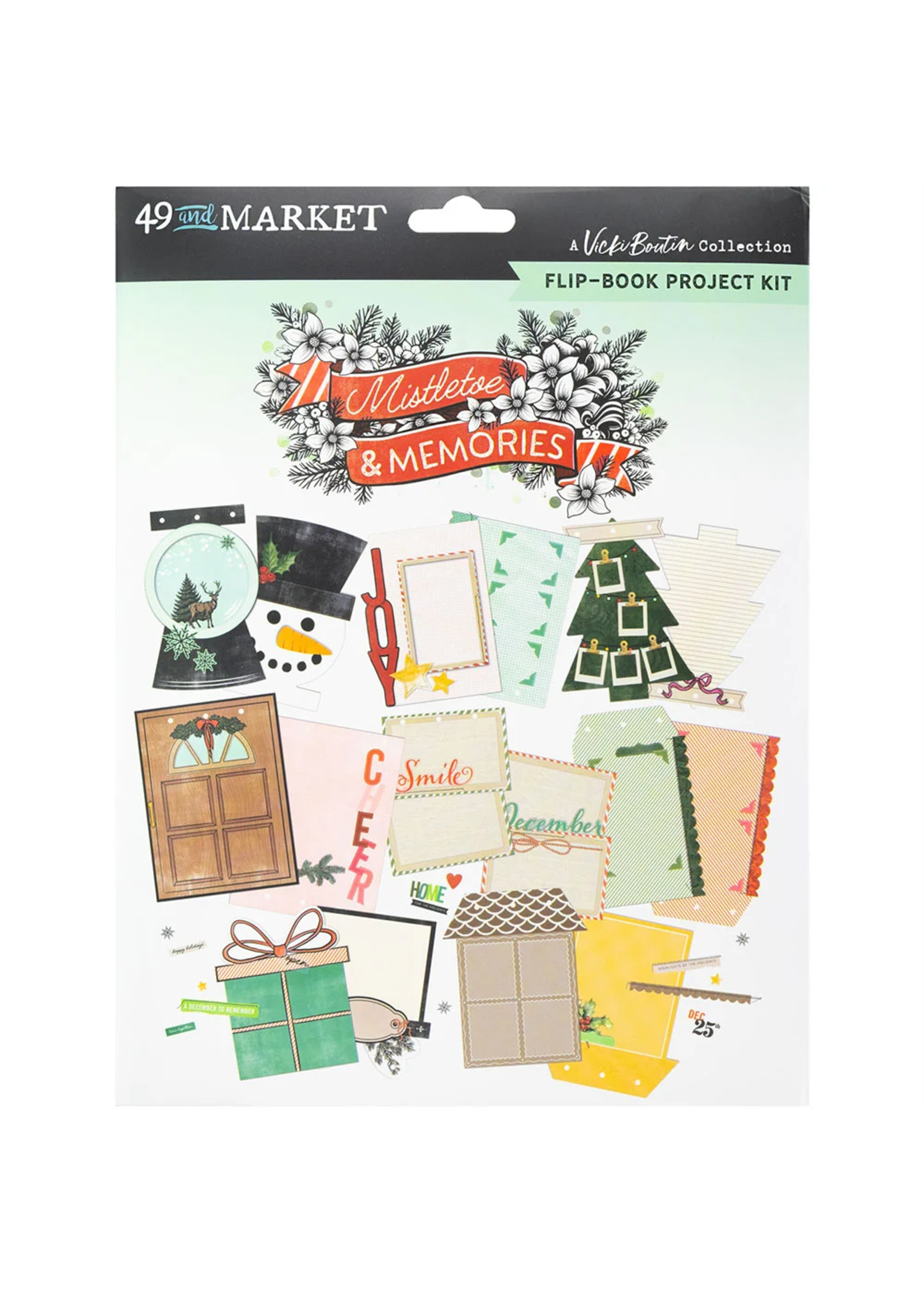 49 & Market 49 and Market Flip Book Project, Mistletoe & Memories