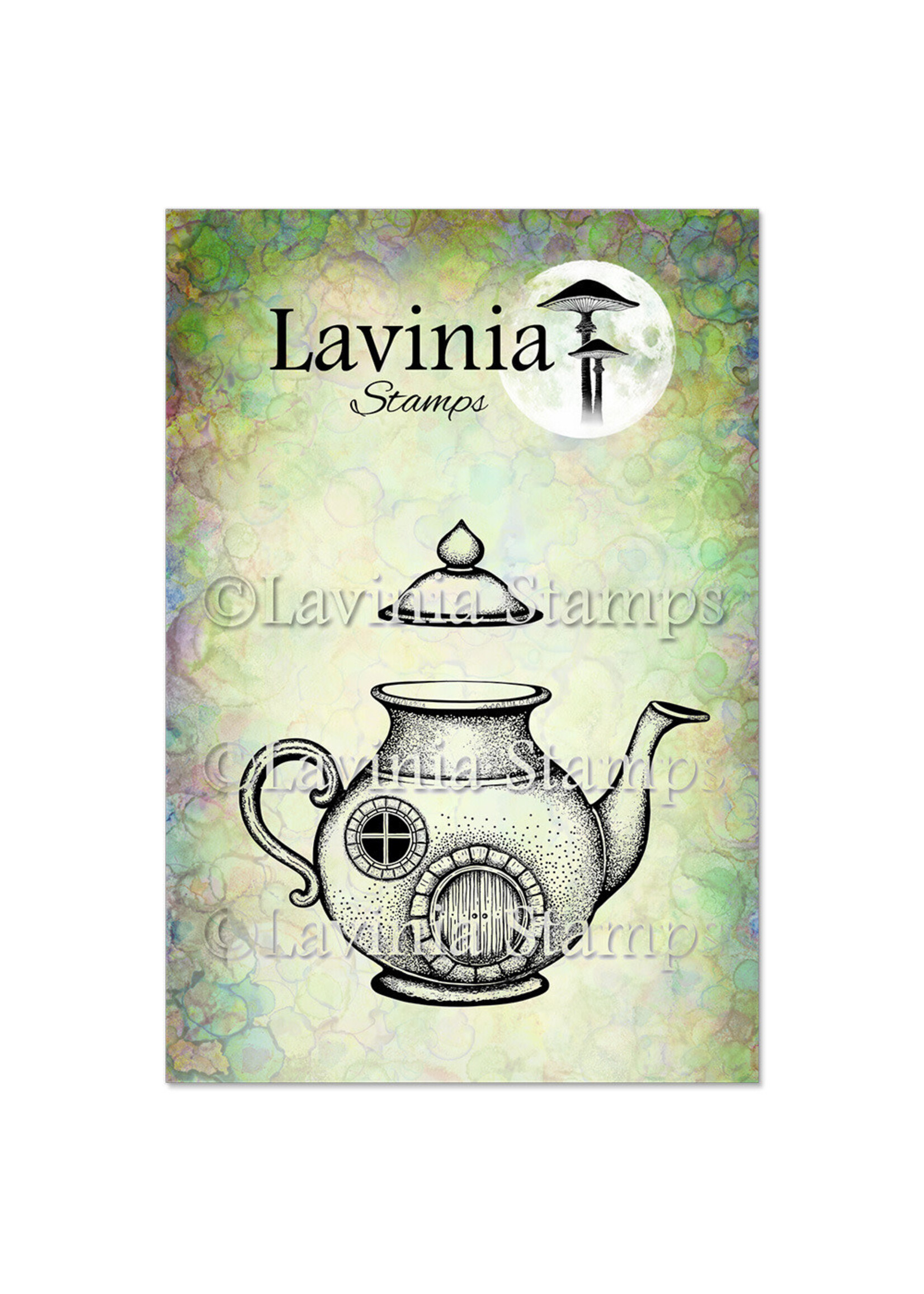 Lavinia Lavinia Stamp, LAV995 Teapot Cottage