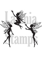 Lavinia Lavinia Stamp, LAV136 Three Dancing Fairies