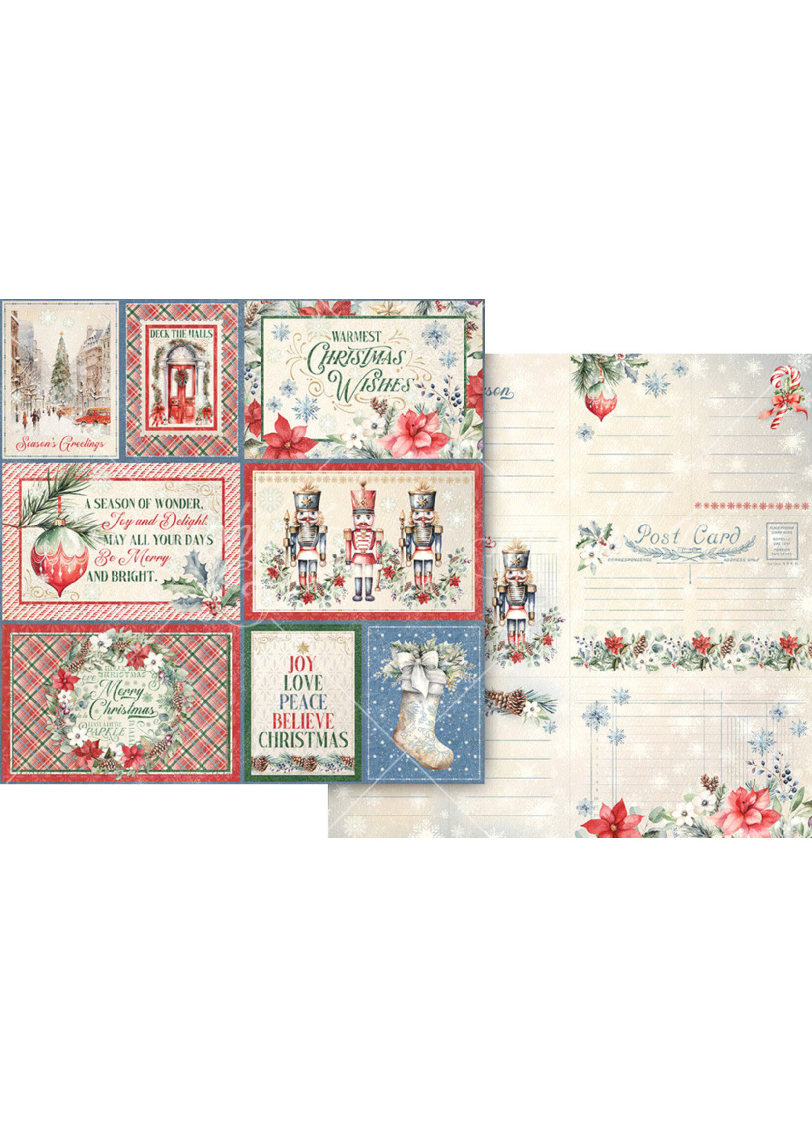 Graphic 45 Graphic 45 12x12  Deck the Halls, Joy and Delight