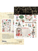 Graphic 45 Graphic 45 Rub-On Transfers, Deck the Halls