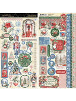 Graphic 45 Graphic 45 Cardstock Stickers, Deck the Halls