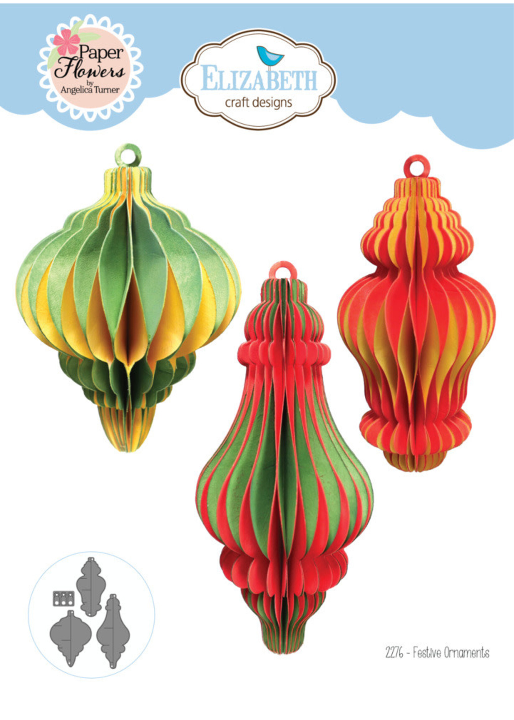 Elizabeth Craft Design ECD Die, 2276 Ornaments