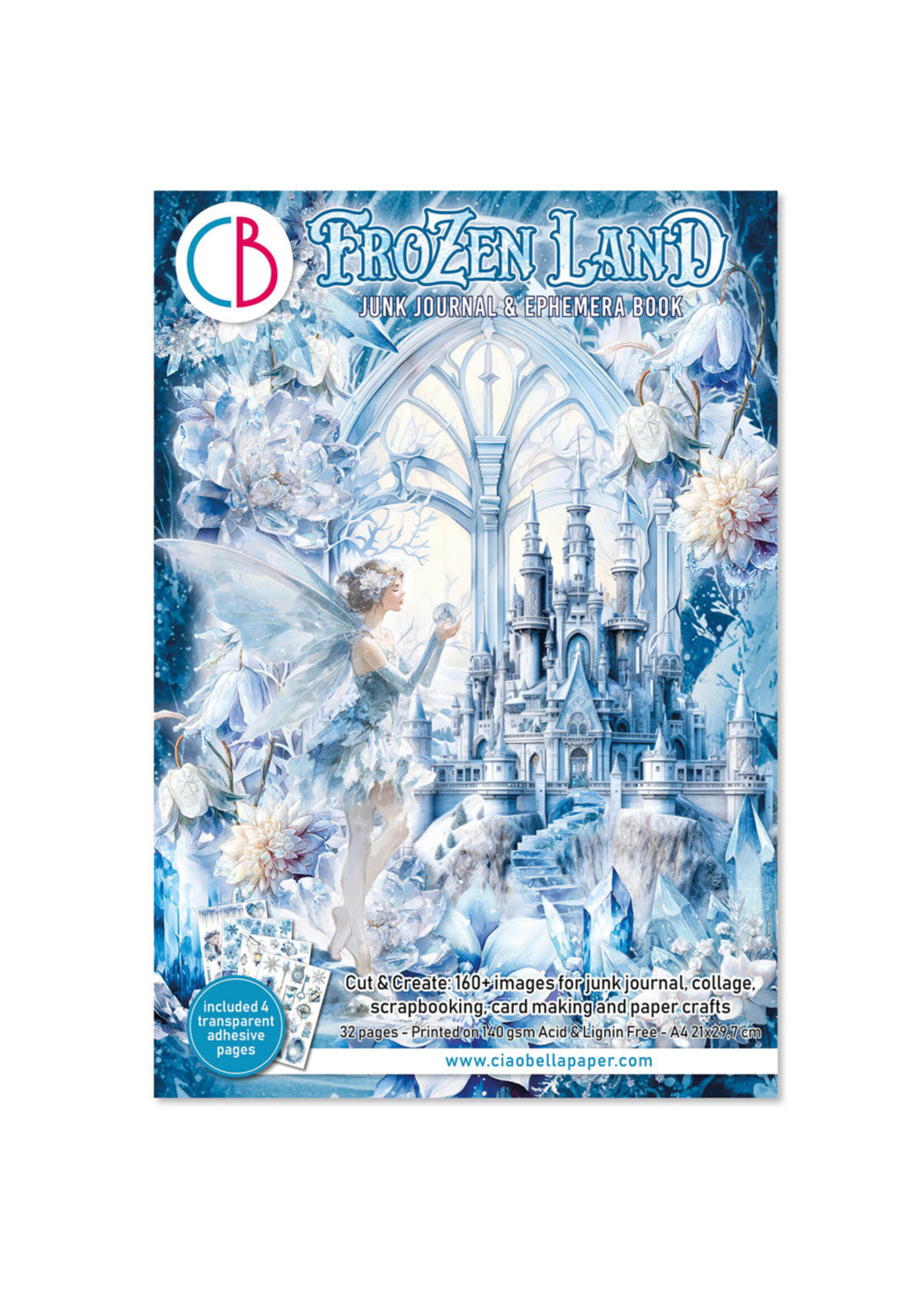 Ciao Bella Ciao Bella Junk Journal Book, Frozen Land
