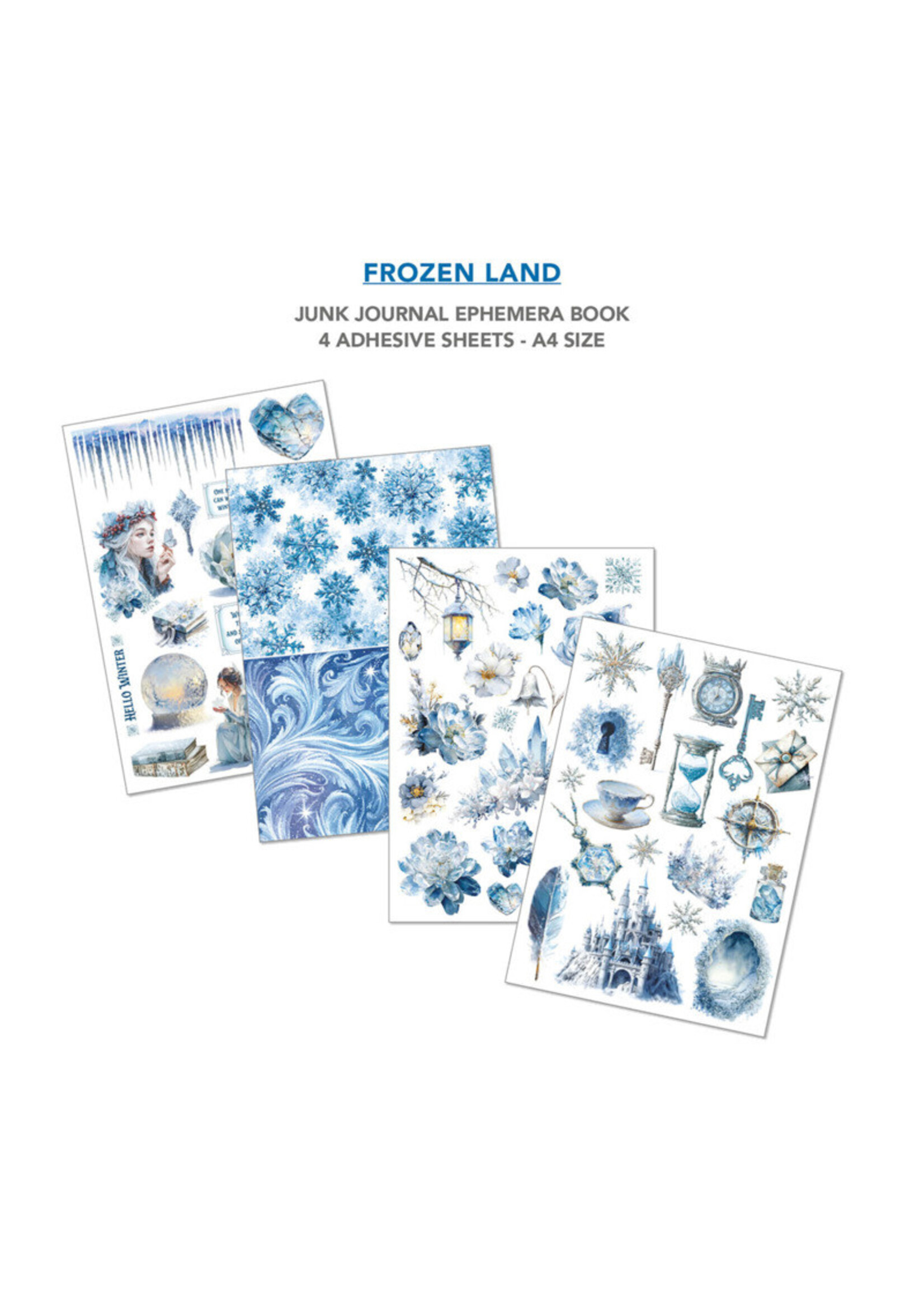 Ciao Bella Ciao Bella Junk Journal Book, Frozen Land