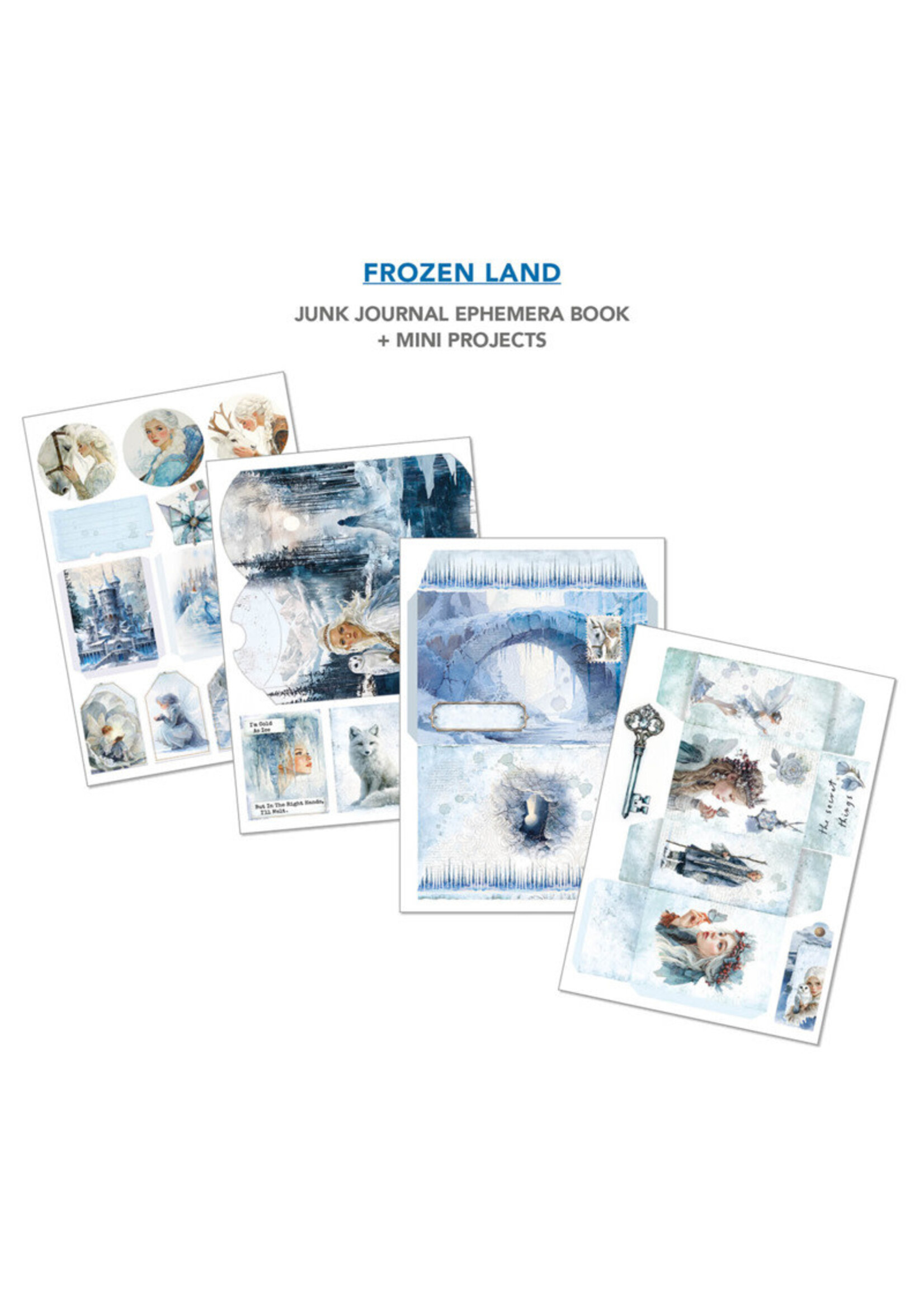 Ciao Bella Ciao Bella Junk Journal Book, Frozen Land