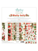 Mintay 12x12 Paper Set, Holly Jolly
