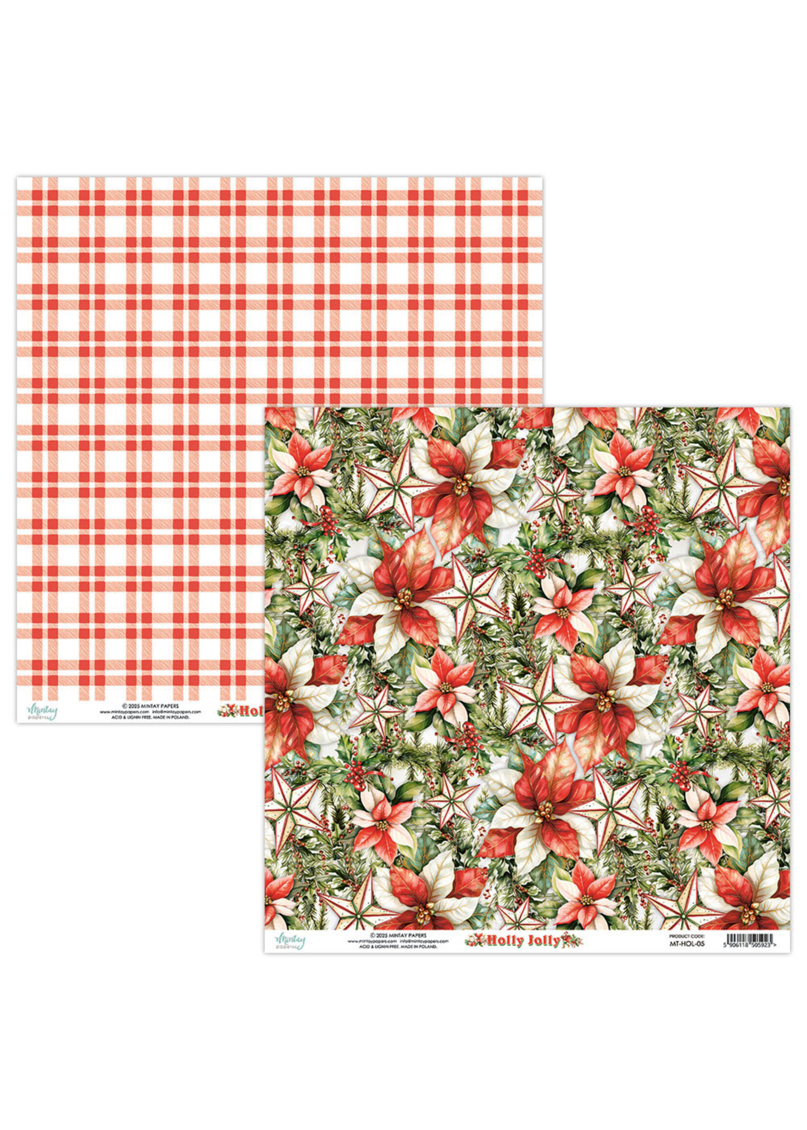 Mintay 12x12 Holly Jolly, 05