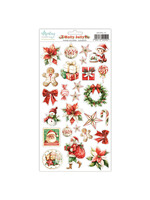 Mintay Paper Stickers, Holly Jolly