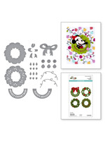 Spellbinders Spellbinders Die, S6-265 Classic Mouse Holiday Wreath