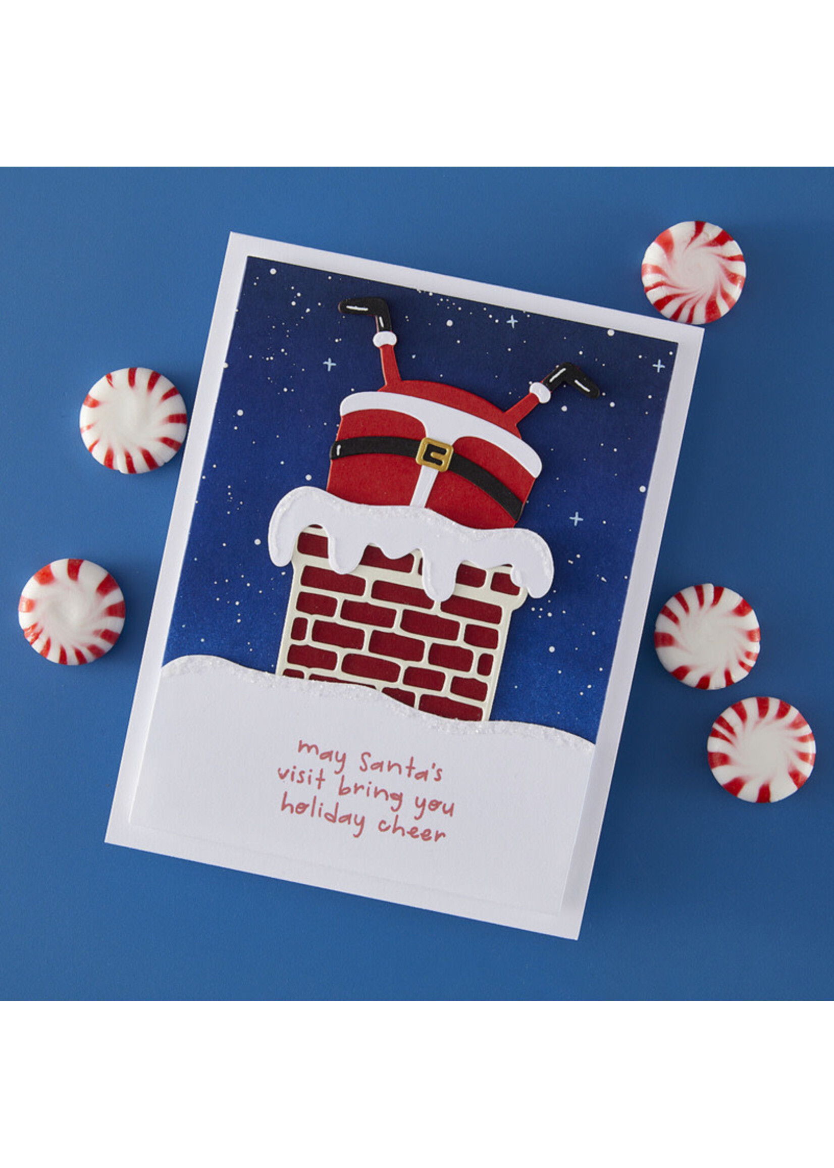 Spellbinders Spellbinders Stamp and Die Set, SDS-212 Chimney Caper