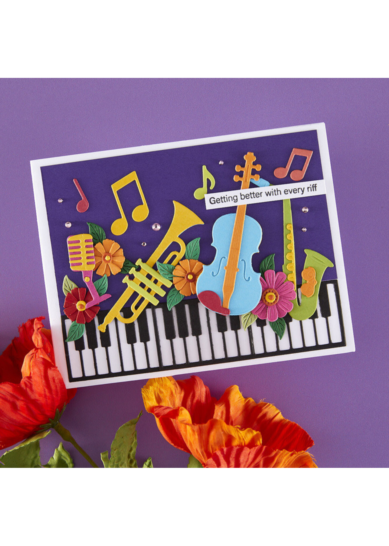 Spellbinders Spellbinders Die, S4-1445 Mini Musical Instruments
