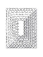 Memory Box Memory Box Die, Fan Stitch Scalloped Frames