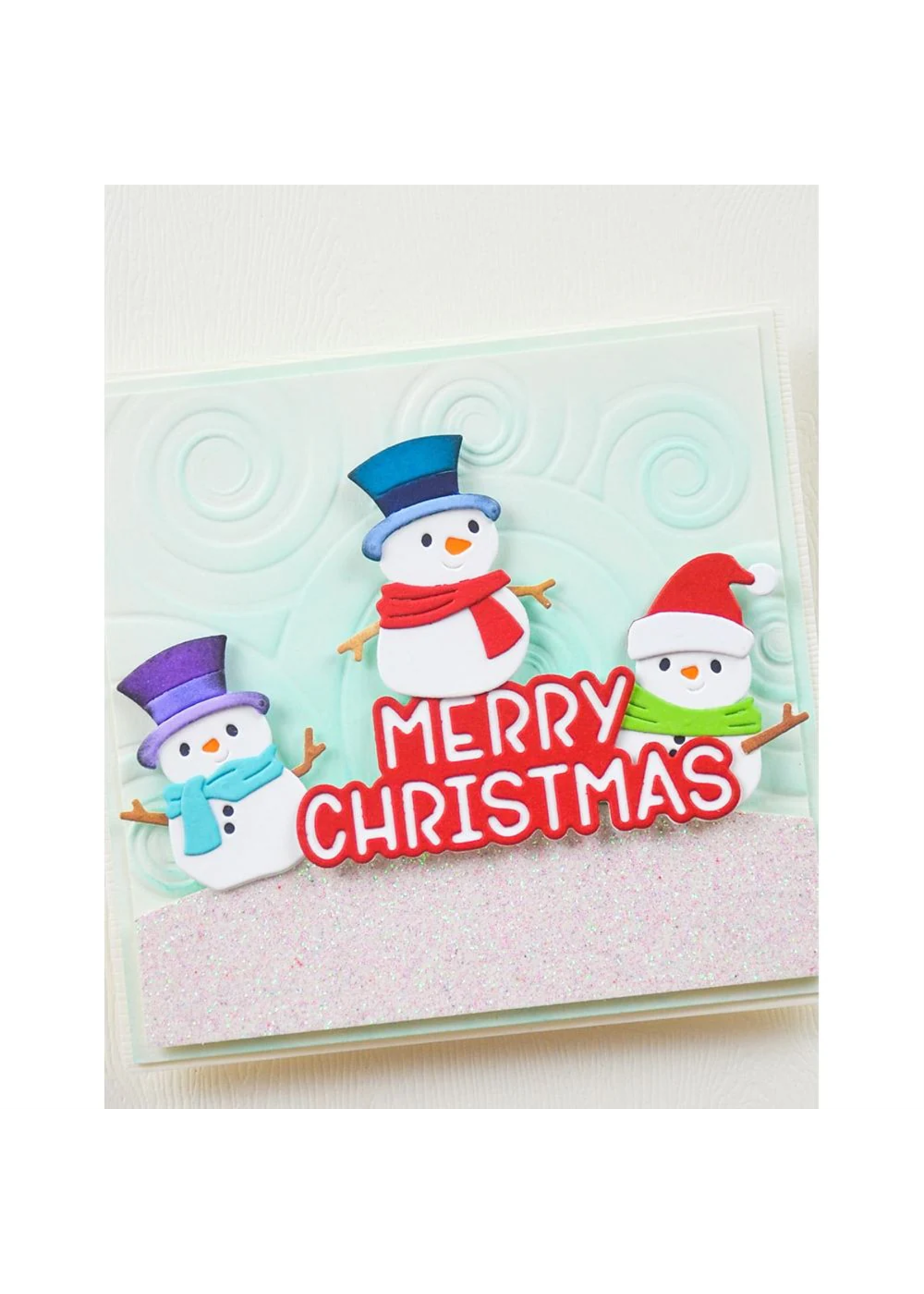 Memory Box Memory Box Die, Stylish Snowmen Trio