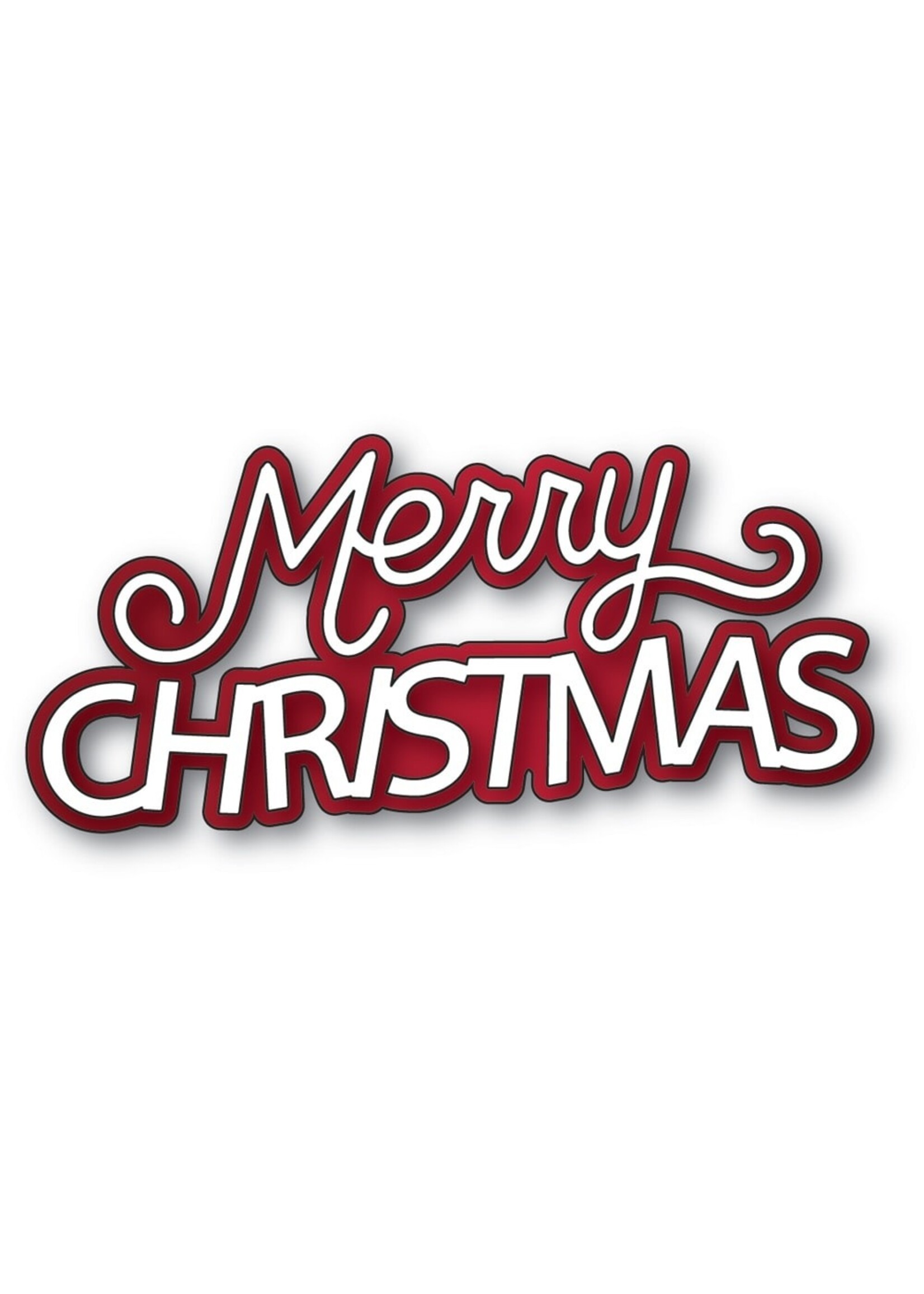 Memory Box Memory Box Die, Merry Christmas Celebration Script