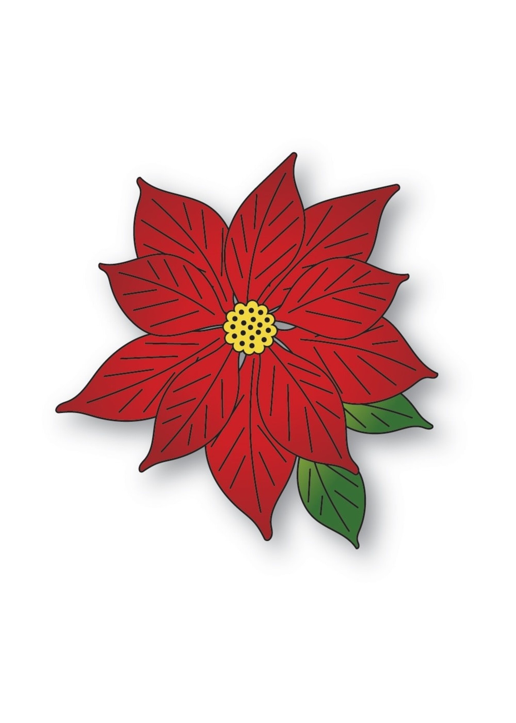 Memory Box Memory Box Die, Brilliant Poinsettia