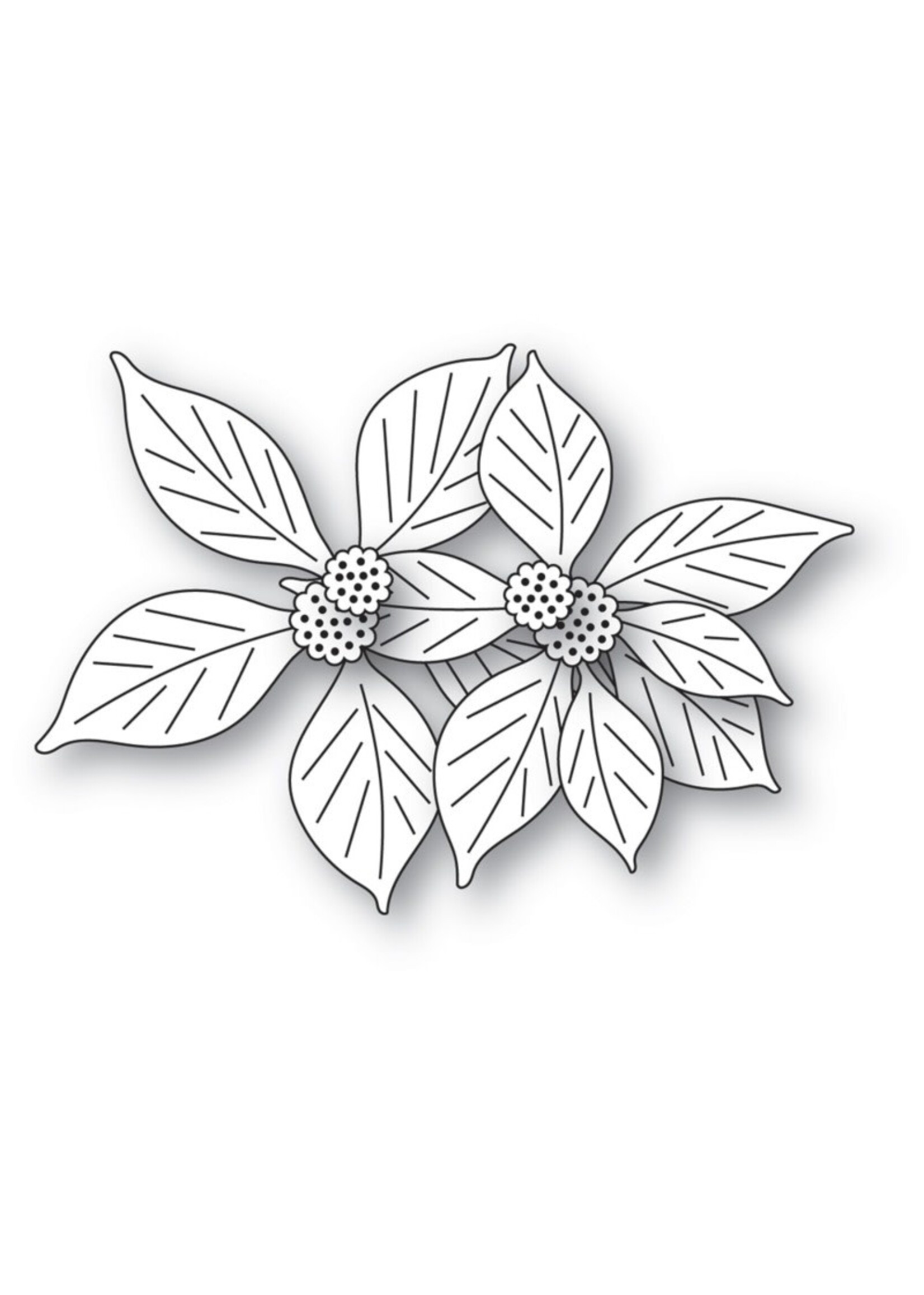 Memory Box Memory Box Die, Brilliant Poinsettia