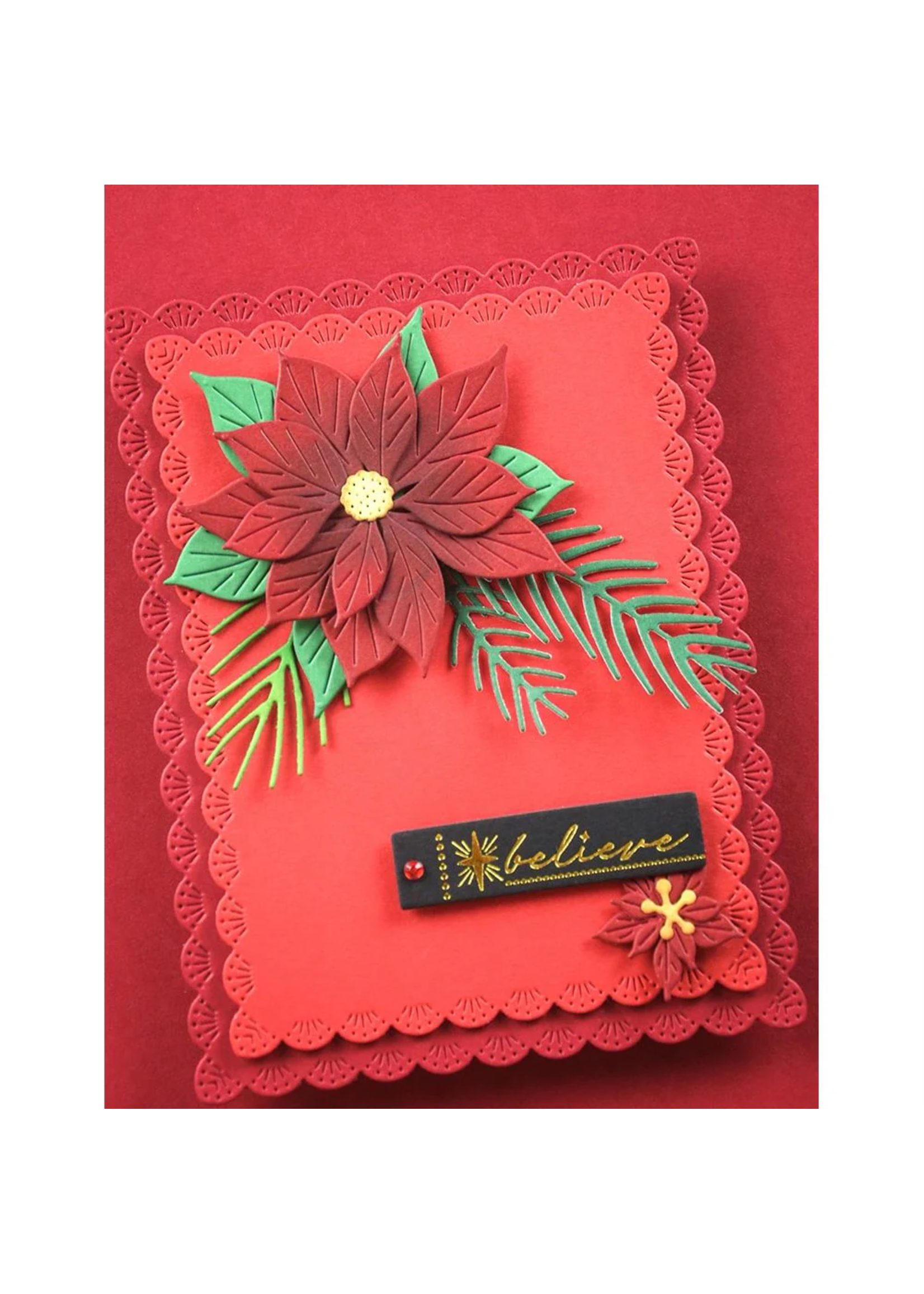Memory Box Memory Box Die, Brilliant Poinsettia