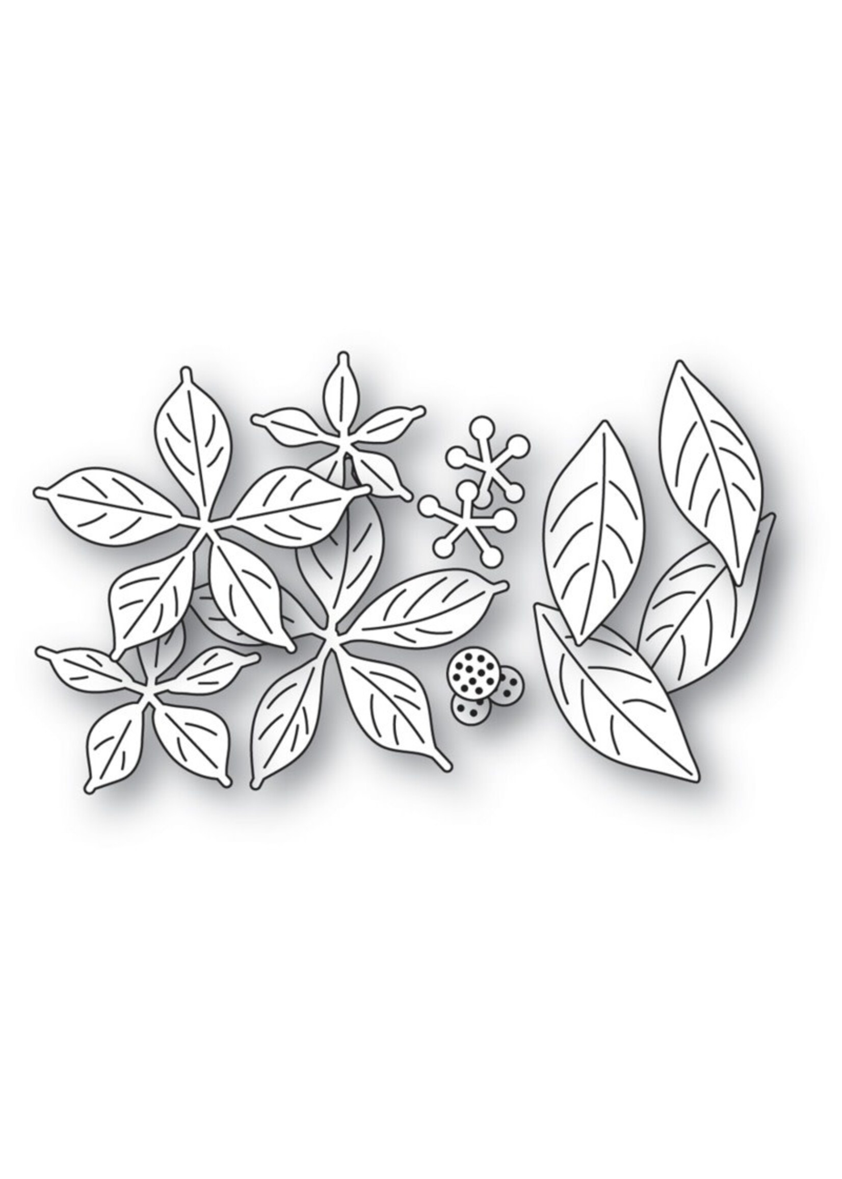 Memory Box Memory Box Die, Blooming Poinsettias