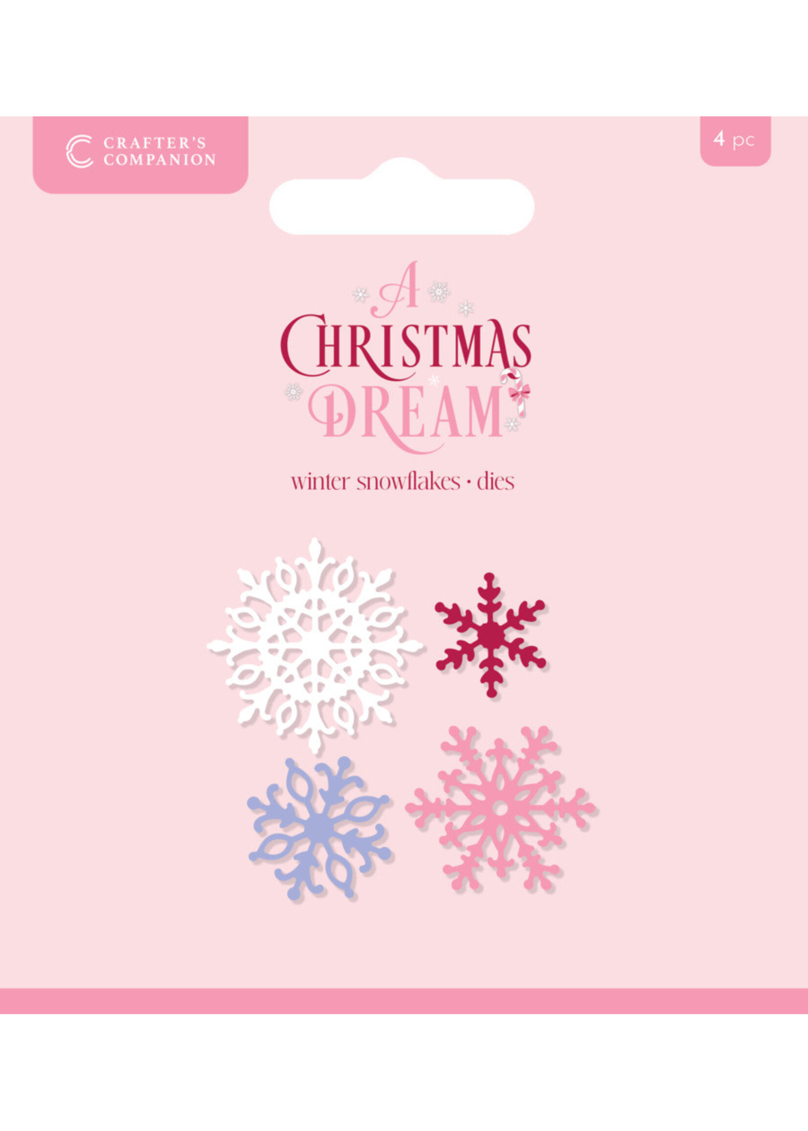 Crafter's Companion Crafter's Companion Sara Signature Die, A Christmas Dream - Winter Snowflakes
