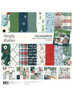 Simple Stories Simple Stories 12x12 Collection Kit, Simple Vintage Flannel Season