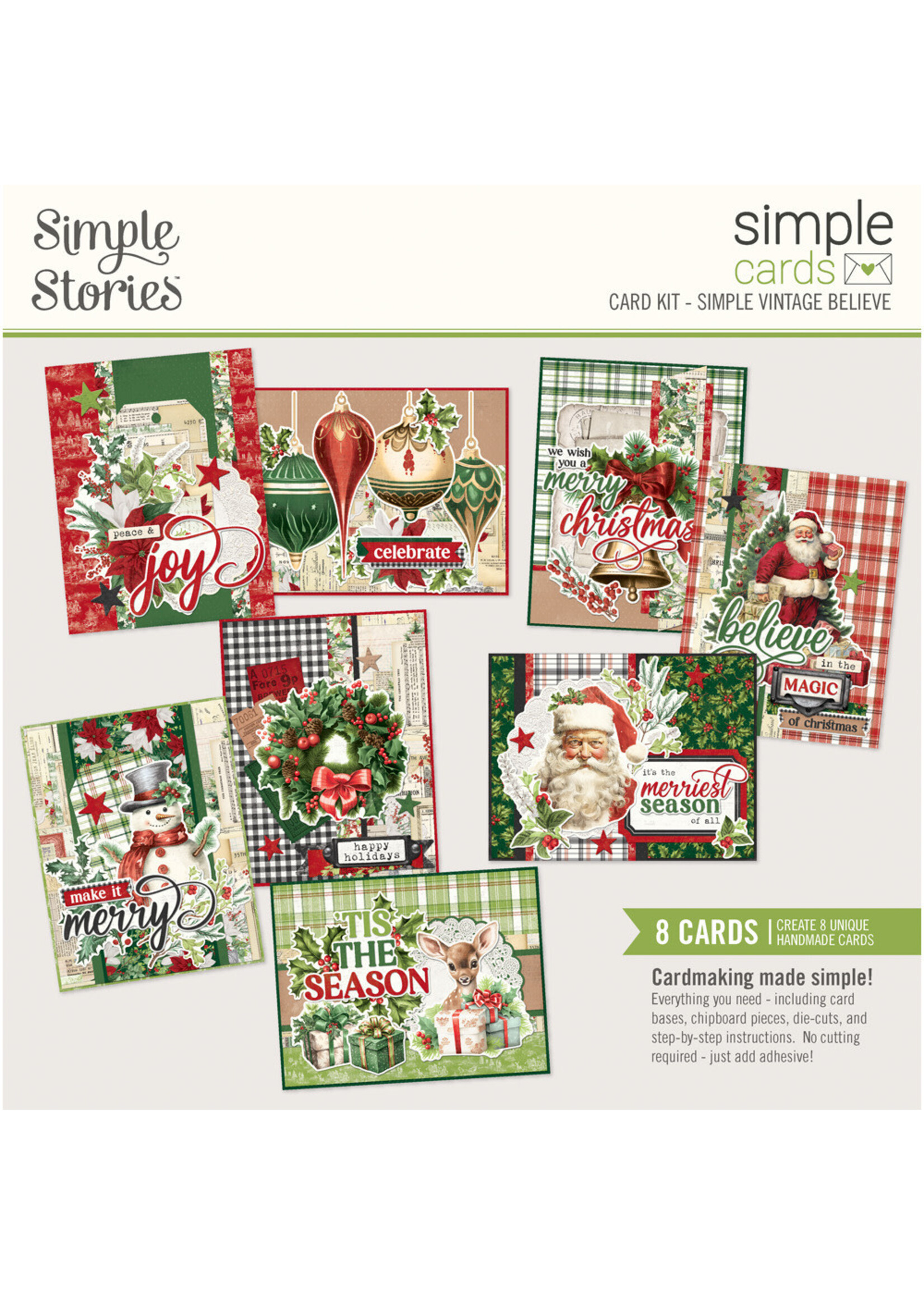 Simple Stories Simple Stories Card Kit, Simple Vintage Believe