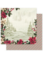 Paper Rose Paper Rose 12x12 Christmas Holly, B