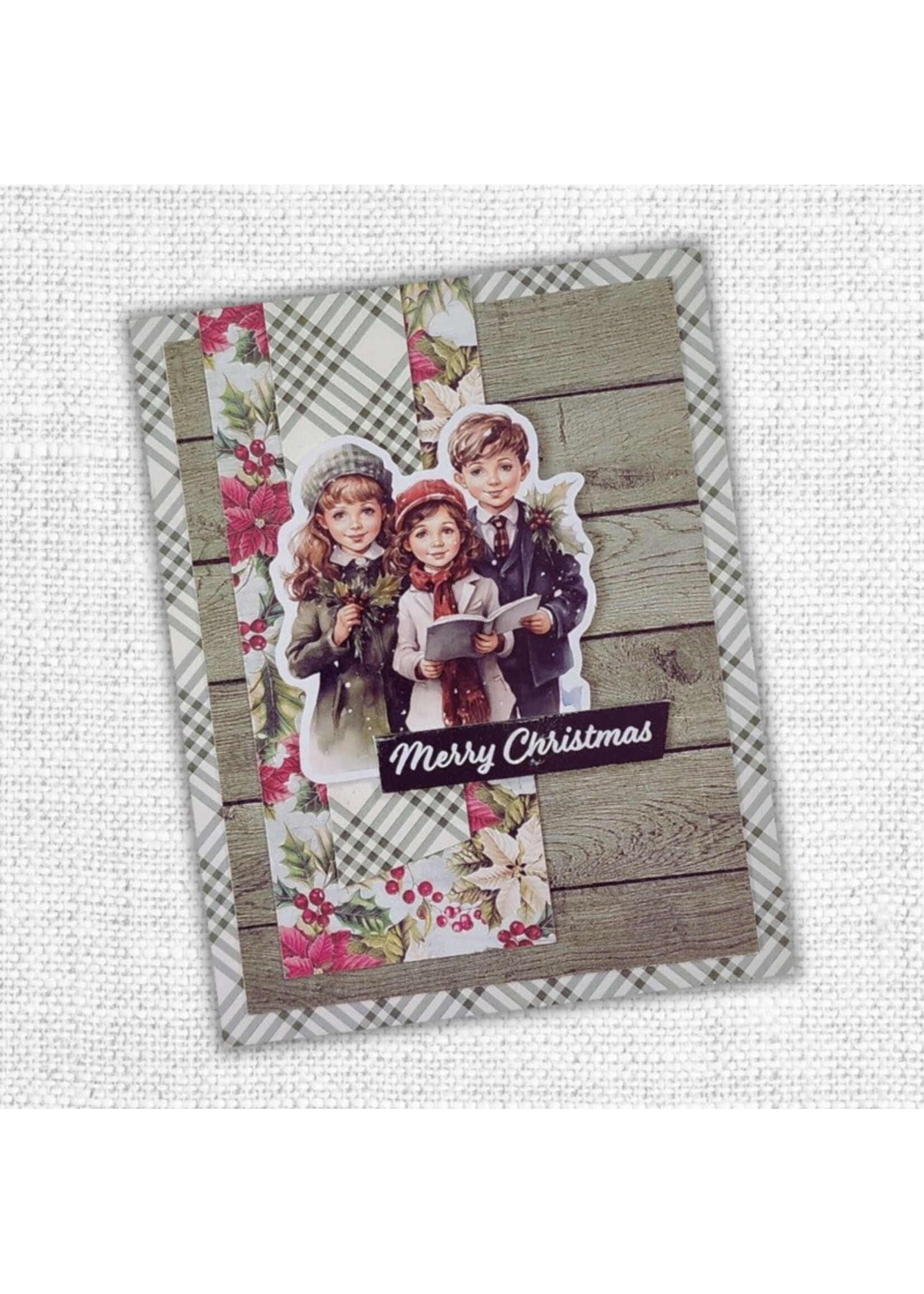 Paper Rose Paper Rose Papercuts Cardmaking Kit, Christmas Holly