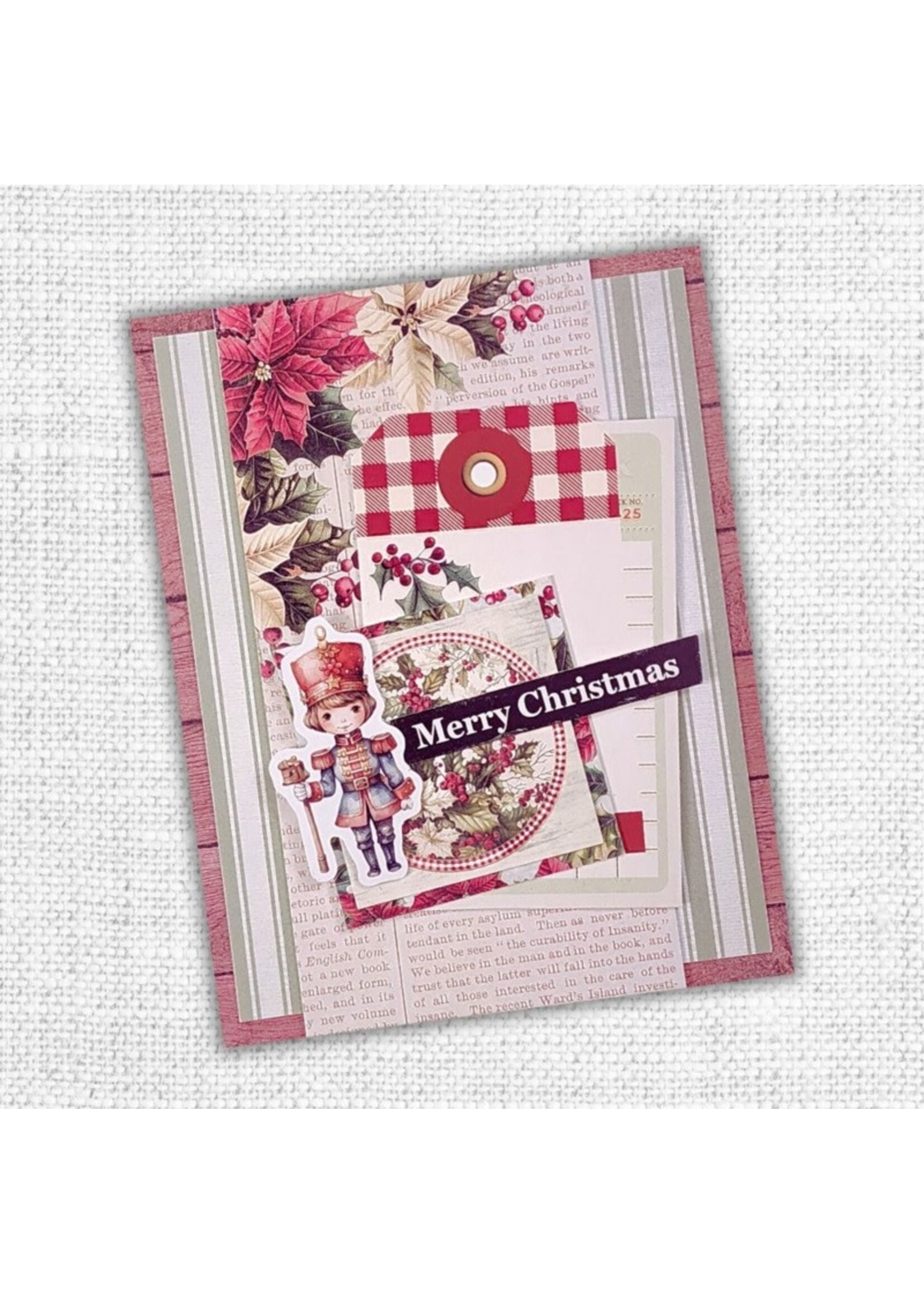 Paper Rose Paper Rose Papercuts Cardmaking Kit, Christmas Holly