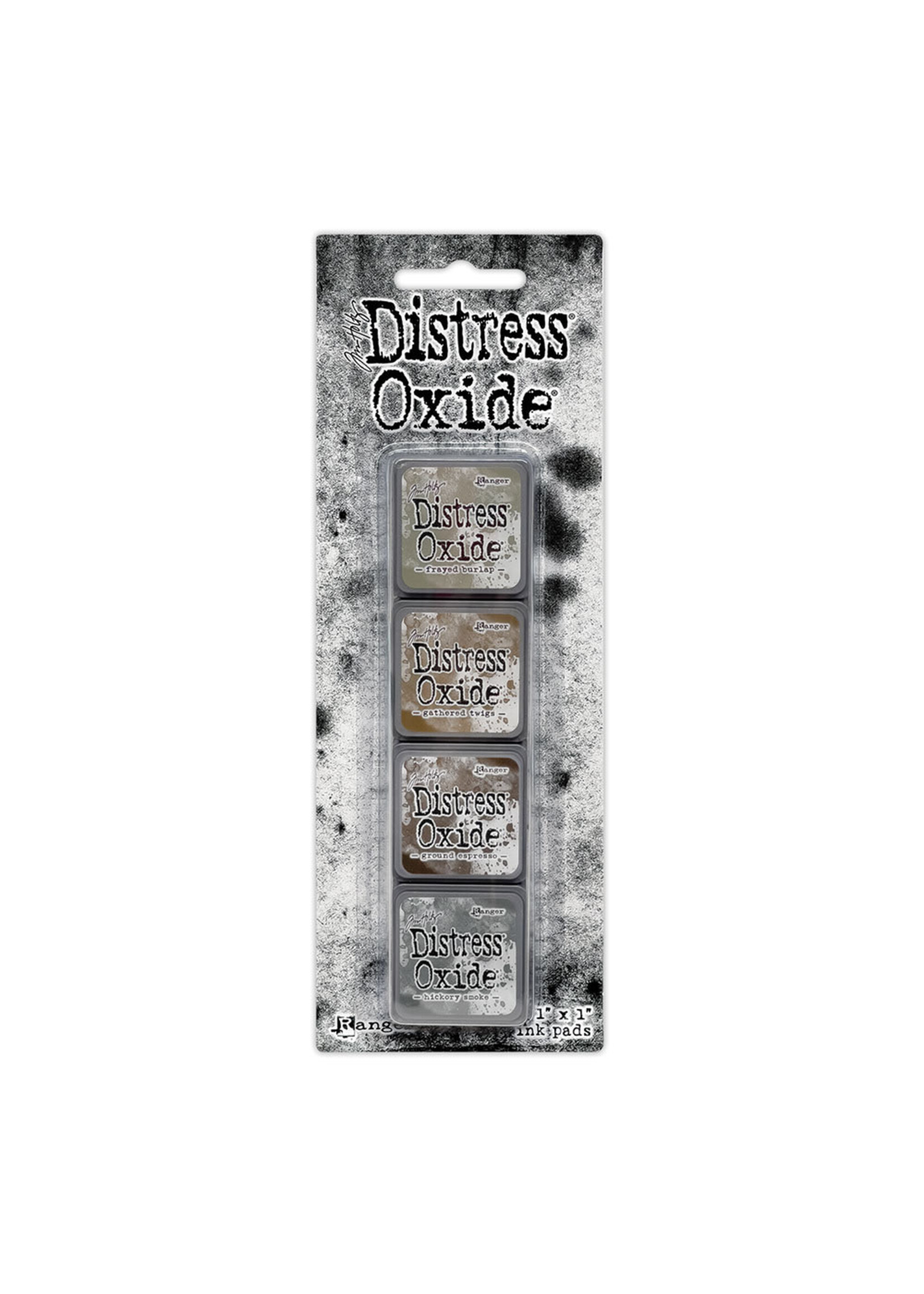Ranger Tim Holtz Distress Mini Oxide Ink Pads Kit, #12 (4pc)