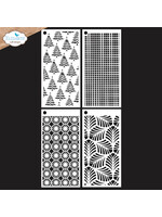 Elizabeth Craft Design ECD Stencils, S058 Journal 9
