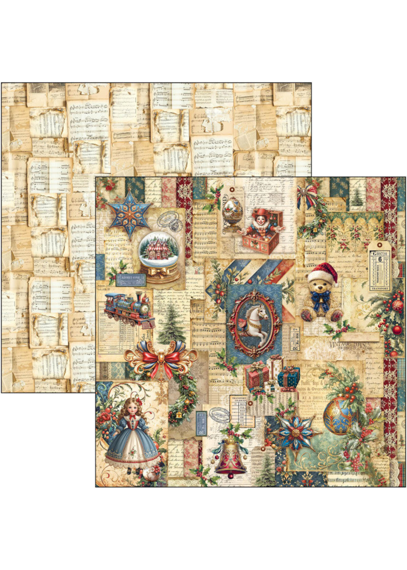 Ciao Bella Ciao Bella 12x12 Patterns, Toy Shop