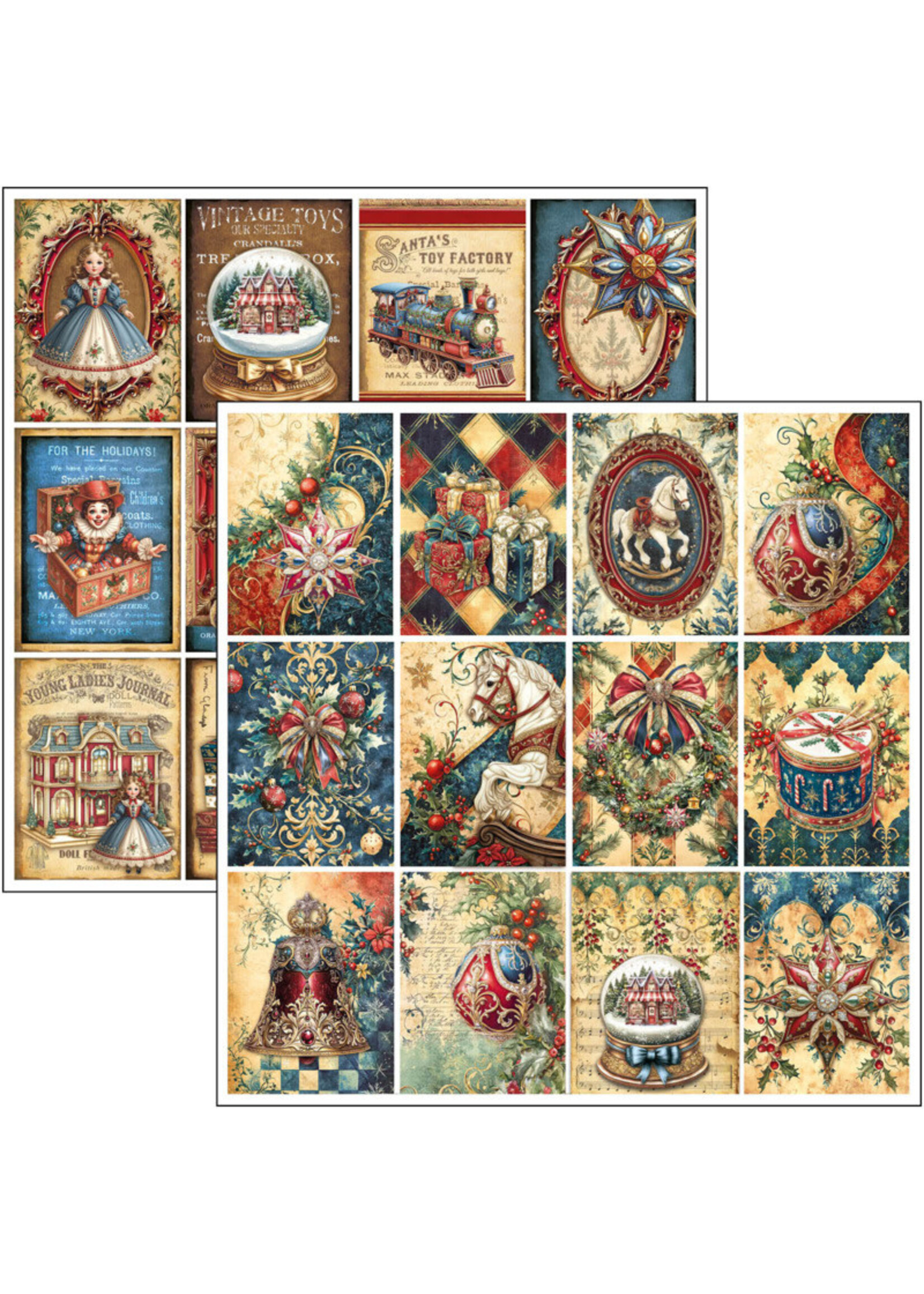 Ciao Bella Ciao Bella 12x12 Patterns, Toy Shop